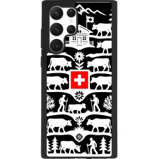 Samsung Galaxy S22 Ultra Case Hülle - Silikon schwarz Poya Schweiz 3 schwarz