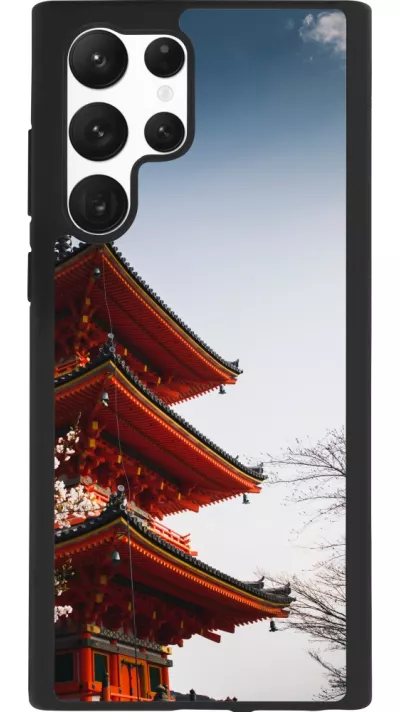 Samsung Galaxy S22 Ultra Case Hülle - Silikon schwarz Spring 23 Japan