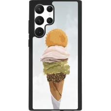 Samsung Galaxy S22 Ultra Case Hülle - Silikon schwarz Summer 2025 Cornet