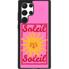 Samsung Galaxy S22 Ultra Case Hülle - Silikon schwarz Sun sun 2026