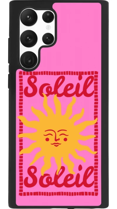 Samsung Galaxy S22 Ultra Case Hülle - Silikon schwarz Sun sun 2026
