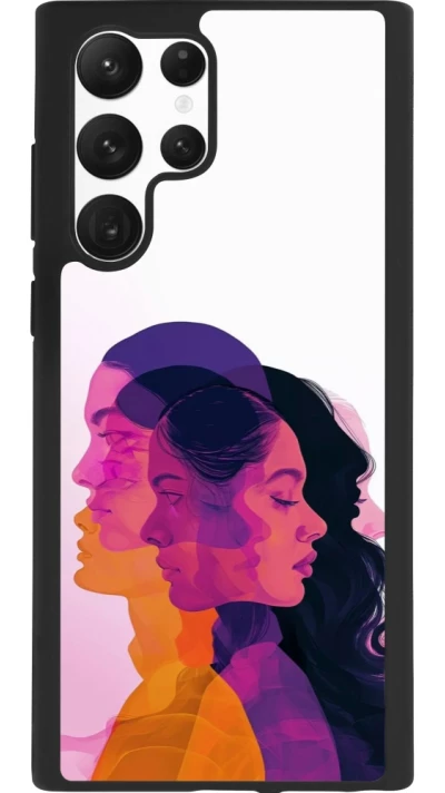 Samsung Galaxy S22 Ultra Case Hülle - Silikon schwarz Womens day 2026 10