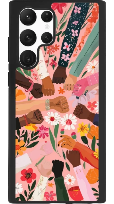 Samsung Galaxy S22 Ultra Case Hülle - Silikon schwarz Womens day 2026 8