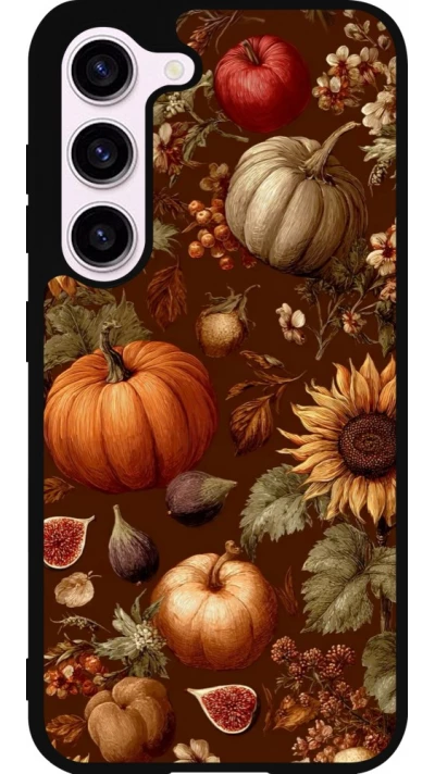 Coque Samsung Galaxy S23 - Silicone rigide noir Autumn 26 Autumn still life