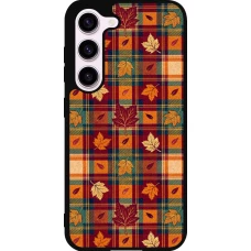 Samsung Galaxy S23 Case Hülle - Silikon schwarz Autumn 26 Autumn pattern