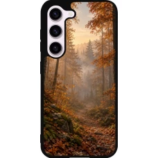Samsung Galaxy S23 Case Hülle - Silikon schwarz Autumn 26 Autumn walk