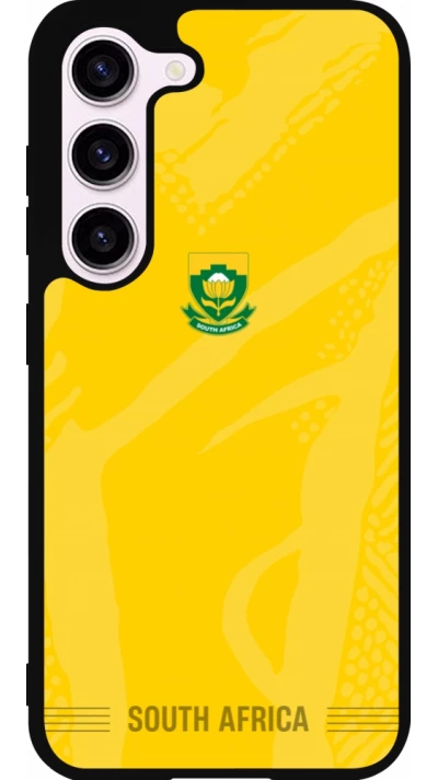 Samsung Galaxy S23 Case Hülle - Silikon schwarz Südafrika 2026 personalisierbares Fussballtrikot