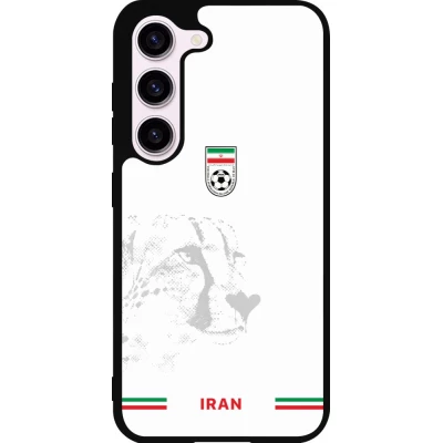 Coque Samsung Galaxy S23 - Silicone rigide noir Maillot de football Iran 2026 personnalisable