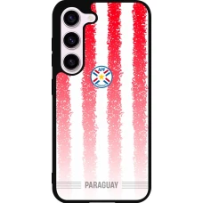 Coque Samsung Galaxy S23 - Silicone rigide noir Maillot de football Paraguay 2026 personnalisable