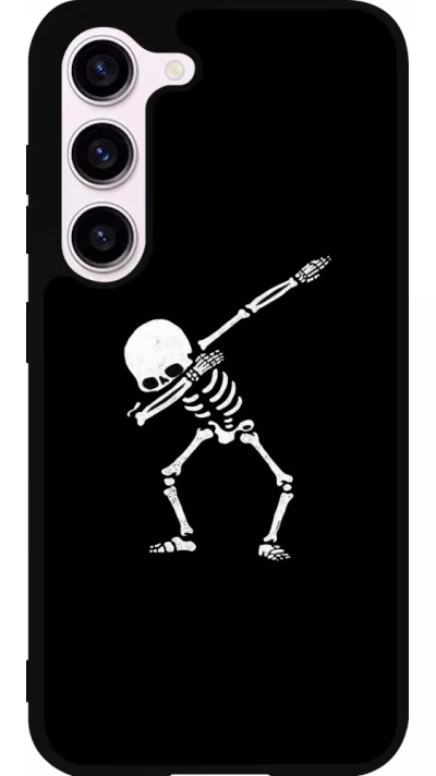 Coque Samsung Galaxy S23 - Silicone rigide noir Halloween 19 09