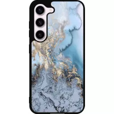 Coque Samsung Galaxy S23 - Silicone rigide noir Marble 04