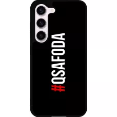 Samsung Galaxy S23 Case Hülle - Silikon schwarz Qsafoda 1