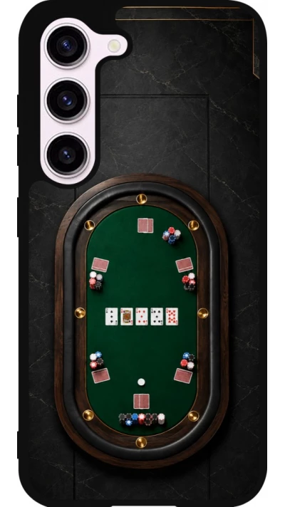 Samsung Galaxy S23 Case Hülle - Silikon schwarz Sports 2026 Poker