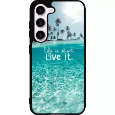 Samsung Galaxy S23 Case Hülle - Silikon schwarz Summer 18 24
