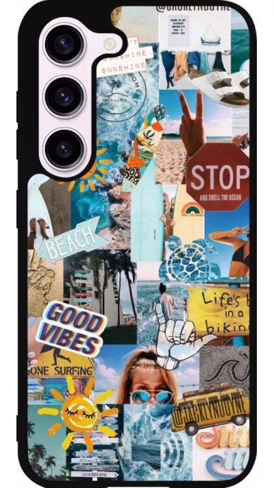 Samsung Galaxy S23 Case Hülle - Silikon schwarz Summer 2021 15