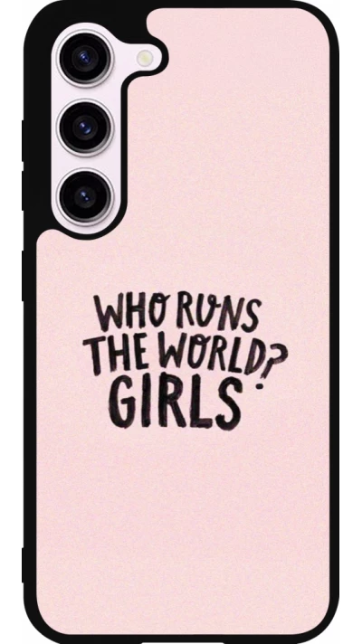 Samsung Galaxy S23 Case Hülle - Silikon schwarz Womens day 2026 3