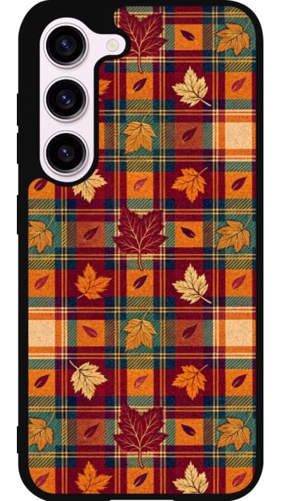 Coque Samsung Galaxy S23 FE - Silicone rigide noir Autumn 26 Autumn pattern