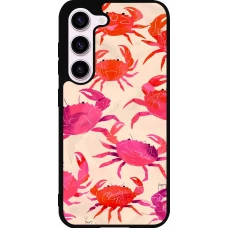 Coque Samsung Galaxy S23 FE - Silicone rigide noir Crabs Paint
