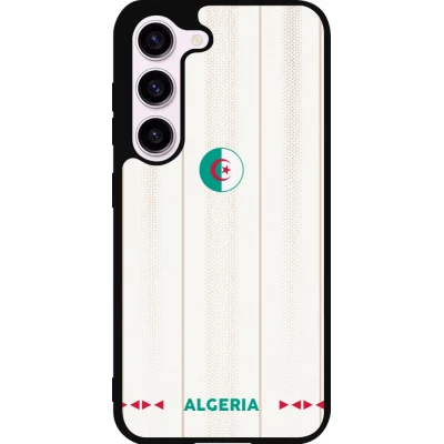 Samsung Galaxy S23 FE Case Hülle - Silikon schwarz Algerien 2026 personalisierbares Fussballtrikot