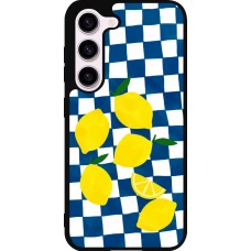Coque Samsung Galaxy S23 FE - Silicone rigide noir Illustration lemons 2026