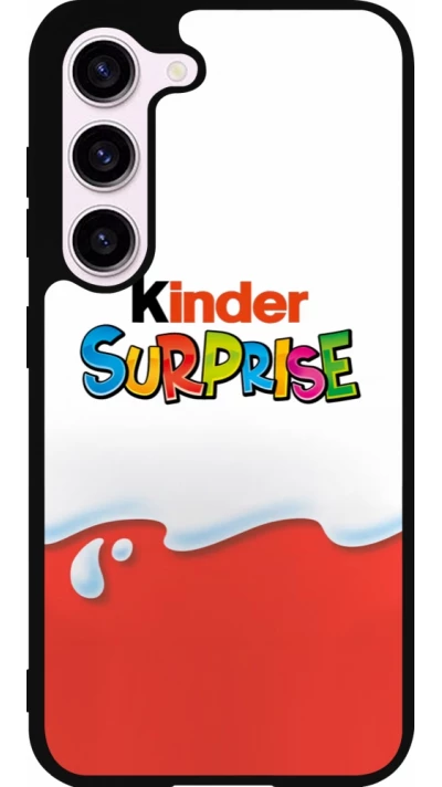 Coque Samsung Galaxy S23 FE - Silicone rigide noir Kinder Surprise