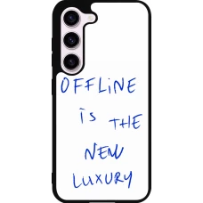 Samsung Galaxy S23 FE Case Hülle - Silikon schwarz Offline is the new luxury