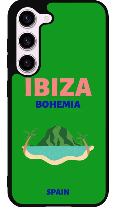 Coque Samsung Galaxy S23 FE - Silicone rigide noir Pop Summer Destination Ibiza