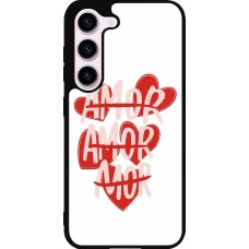 Samsung Galaxy S23 FE Case Hülle - Silikon schwarz Saint Valentines Day 26 Amor