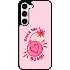 Samsung Galaxy S23 FE Case Hülle - Silikon schwarz Saint Valentines Day 26 You are the bomb