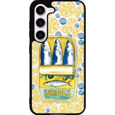 Coque Samsung Galaxy S23 FE - Silicone rigide noir Sardines in oil 2026