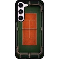 Coque Samsung Galaxy S23 FE - Silicone rigide noir Sports 2026 Tennis