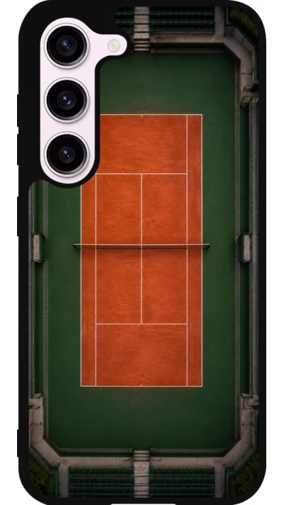 Samsung Galaxy S23 FE Case Hülle - Silikon schwarz Sports 2026 Tennis
