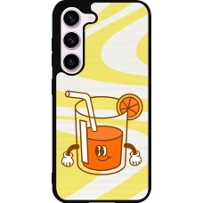 Samsung Galaxy S23 FE Case Hülle - Silikon schwarz Summer drink 2026