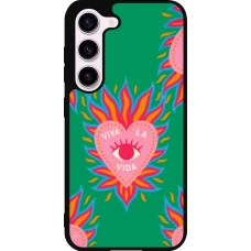 Coque Samsung Galaxy S23 FE - Silicone rigide noir Viva la vida 2026