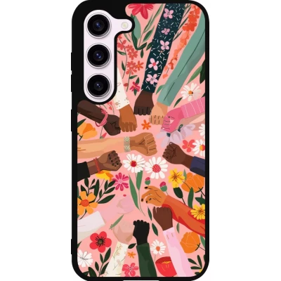 Coque Samsung Galaxy S23 FE - Silicone rigide noir Womens day 2026 8