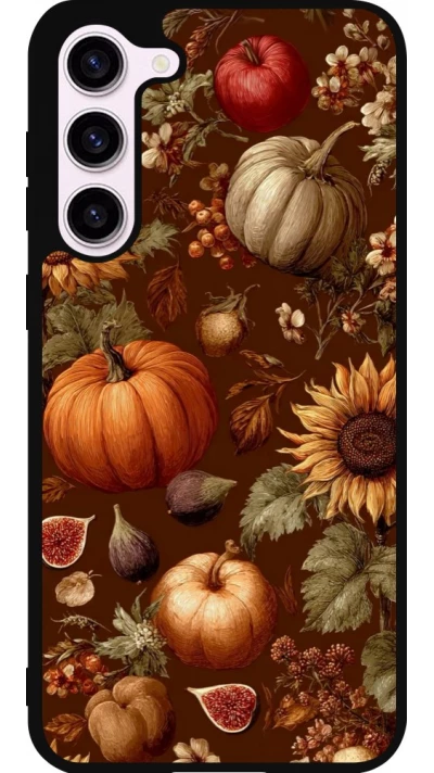Coque Samsung Galaxy S23+ - Silicone rigide noir Autumn 26 Autumn still life