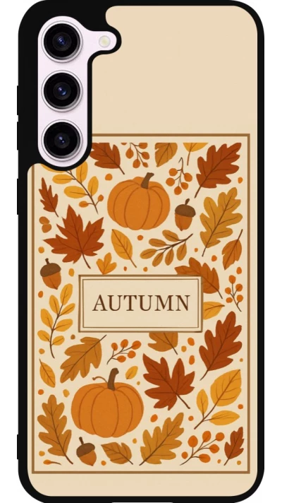 Coque Samsung Galaxy S23+ - Silicone rigide noir Autumn 26 Hello autumn