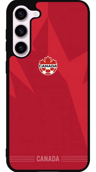 Samsung Galaxy S23+ Case Hülle - Silikon schwarz Kanada 2026 personalisierbares Fussballtrikot