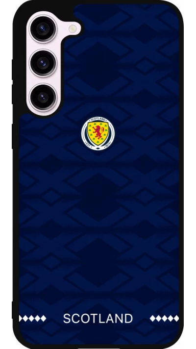 Samsung Galaxy S23+ Case Hülle - Silikon schwarz Schottland 2026 personalisierbares Fussballtrikot