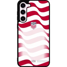 Samsung Galaxy S23+ Case Hülle - Silikon schwarz Vereinigten Staaten 2026 personalisierbares Fussballtrikot