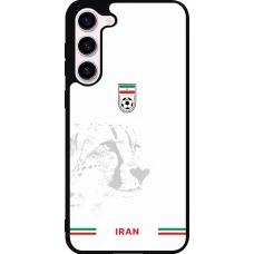 Samsung Galaxy S23+ Case Hülle - Silikon schwarz Iran 2026 personalisierbares Fussballtrikot