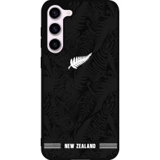 Coque Samsung Galaxy S23+ - Silicone rigide noir Maillot de football Nouvelle-Zélande 2026 personnalisable