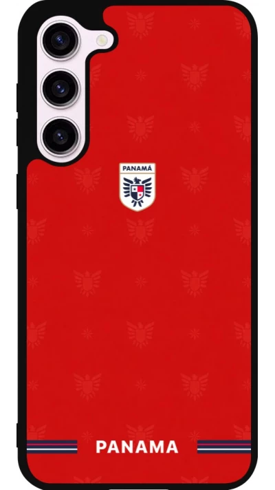 Samsung Galaxy S23+ Case Hülle - Silikon schwarz Panama 2026 personalisierbares Fussballtrikot