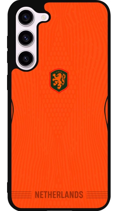 Samsung Galaxy S23+ Case Hülle - Silikon schwarz Niederlande 2026 personalisierbares Fussballtrikot