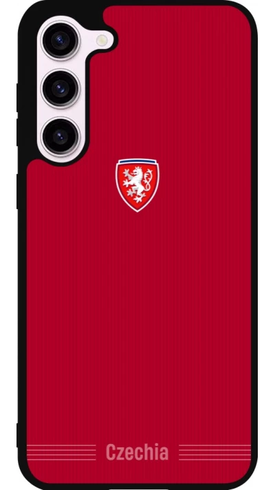 Samsung Galaxy S23+ Case Hülle - Silikon schwarz Tschechische Republik 2026 personalisierbares Fussballtrikot