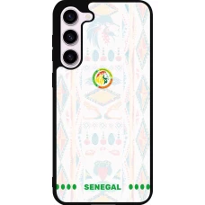 Samsung Galaxy S23+ Case Hülle - Silikon schwarz Senegal 2026 personalisierbares Fussballtrikot
