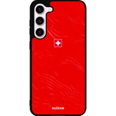 Samsung Galaxy S23+ Case Hülle - Silikon schwarz Schweiz 2026 personalisierbares Fussballtrikot