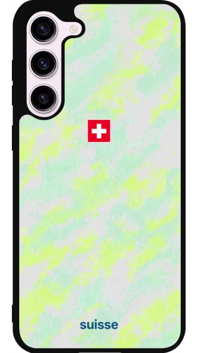 Samsung Galaxy S23+ Case Hülle - Silikon schwarz Schweiz Away 2026 personalisierbares Fussballtrikot