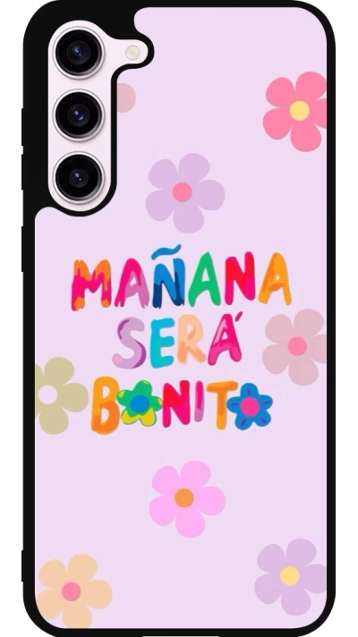 Samsung Galaxy S23+ Case Hülle - Silikon schwarz Karol G Manana sera bonito