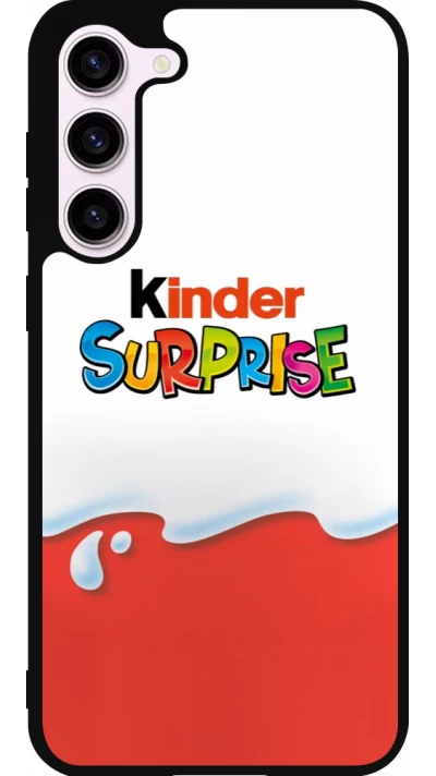 Samsung Galaxy S23+ Case Hülle - Silikon schwarz Kinder Surprise